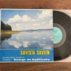 Suvesta Suveen Suomalaista Viihdettä Koonnut George de Godzinsky LP Finlandia 10